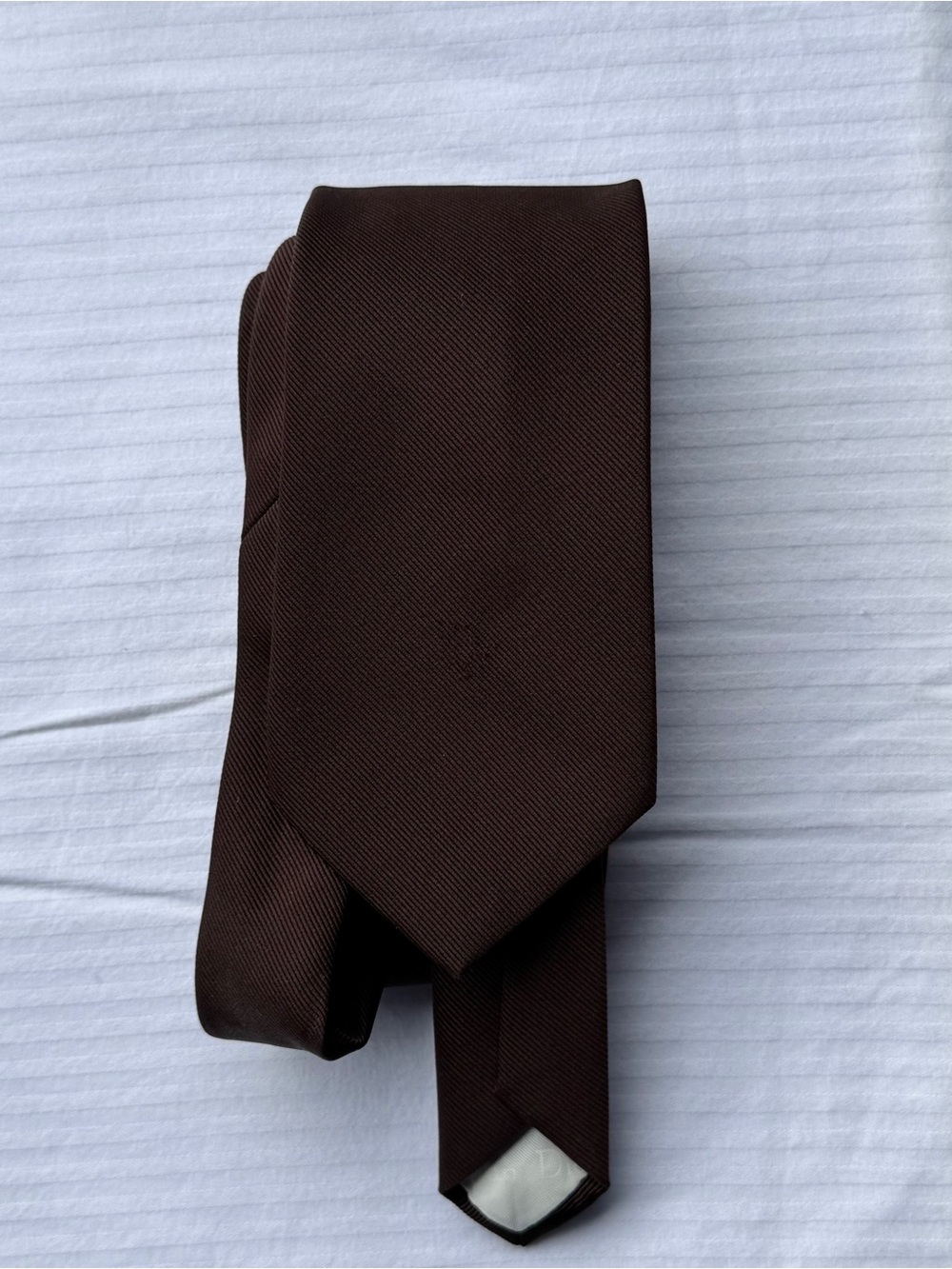 Christian Dior Classic Solid Brown‎ Men's Tie